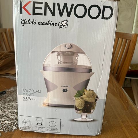 Kenwood Gelato machine