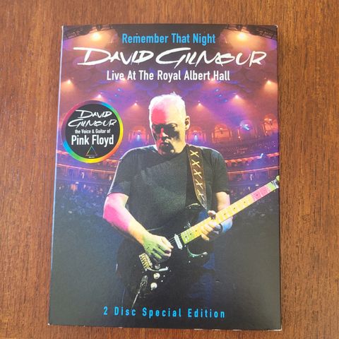 Remember that night, David Gilmour Live at Royal Albert Hall