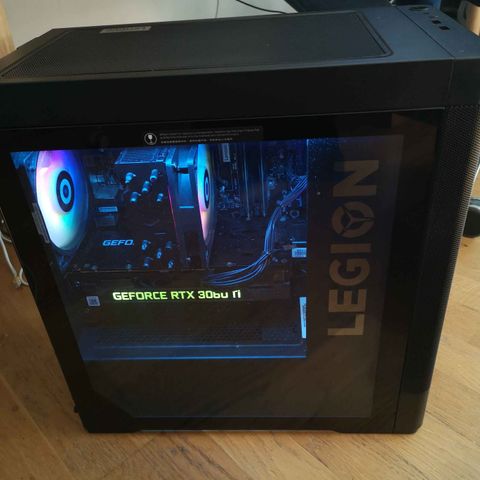 Lenovo Legion T5 R7/16/1000/3060Ti stasjonær gaming-PC