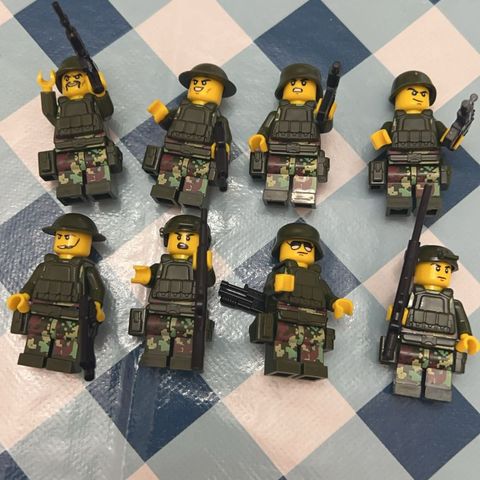 Lego figurer militær