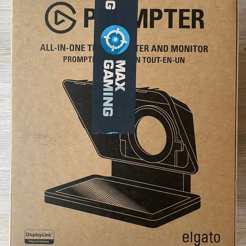 Uåpnet ny Elgato Teleprompter - perfekt for profesjonell video- og streaming