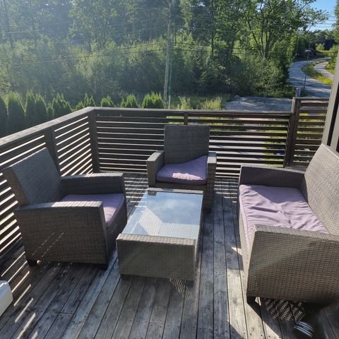 RESERVERT TIL SØNDAG Hagemøbler Home outdoor