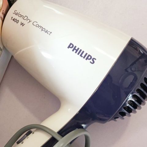 Hårføner - selges billig - Philips SalonDry Compact 1400W