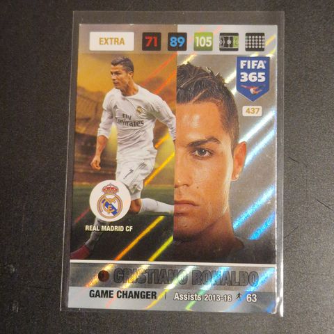 Cristiano Ronaldo Game Changer Extra Panini Adrenalyn XL FIFA 365