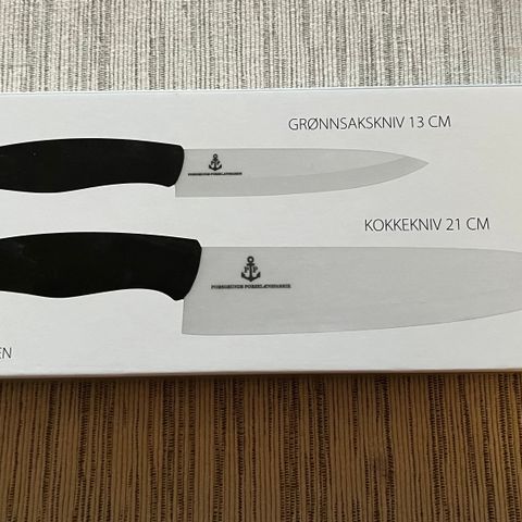 Porselen kniver for matlaging