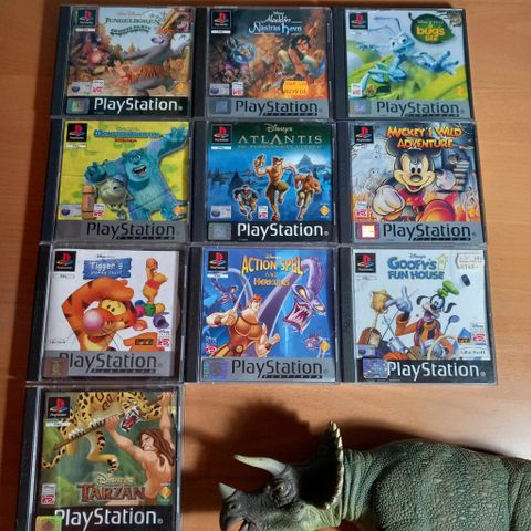 Disney Spill til PS1 / PSX fra Sams Salg