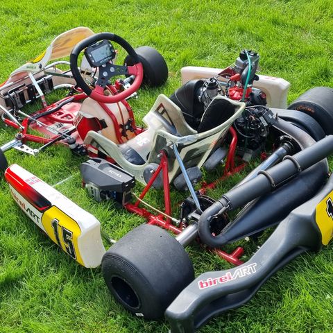 Gokart Rotax Max EVO 125cc med Vippetralle og MyChron laptimer  selges billig!