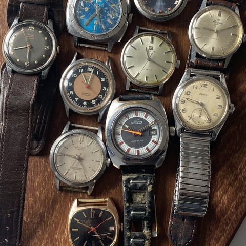 Kjøper vintage klokker, topp priser!