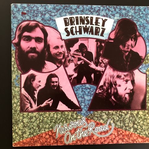 BRINSLEY SCHWARZ "Nervous On The Road" 1972 UK ist press vinyl LP