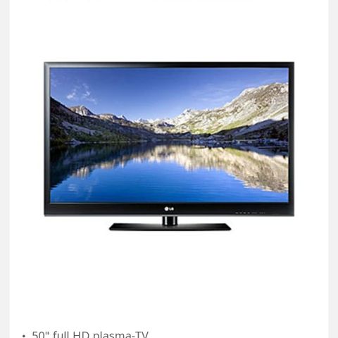 LG 50 tommer TV