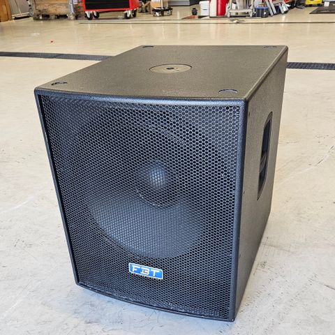 18" subwoofer med defekt forsterker| FBT 1200W