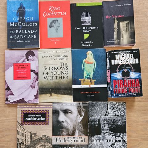 Classic english books for sale (cheap)