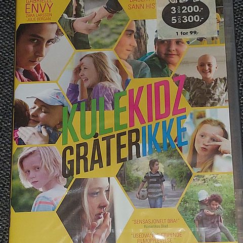 Kule kidz gråter ikke (ny i plast) DVD