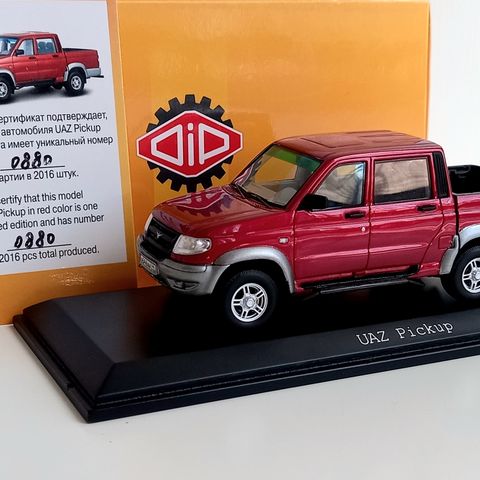 1:43 DIP Models UAZ Pickup