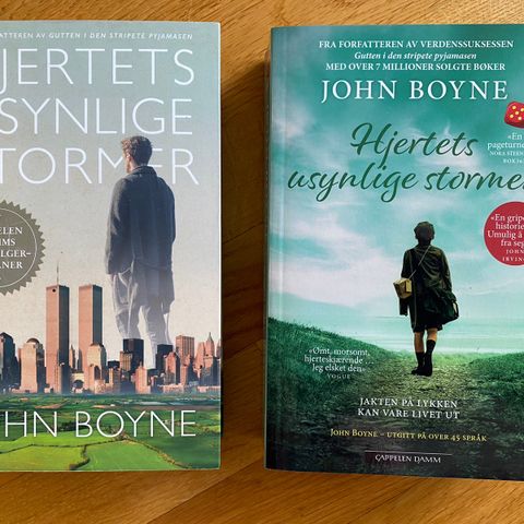 Hjertets usynlige stormer av John Boyne selges