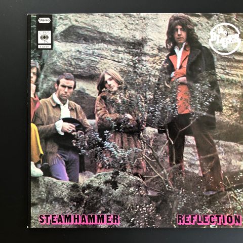 STEAMHAMMER "Reflections" 1969 German 1st issue vinyl LP TOPP STAND