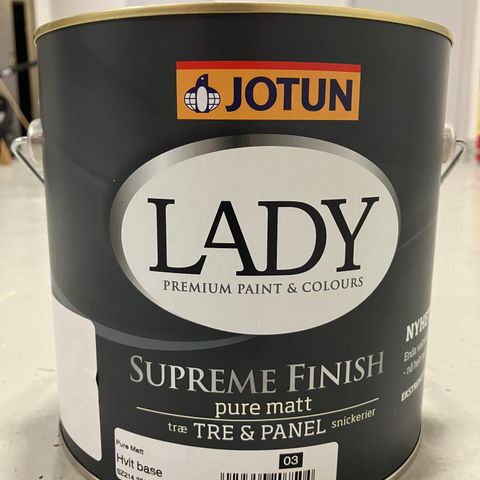 Maling Jotun Lady Supreme Finish 1,5 liter