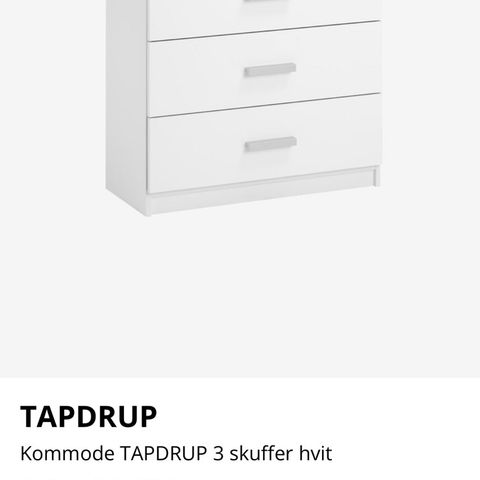 Kommode - Tapdrup