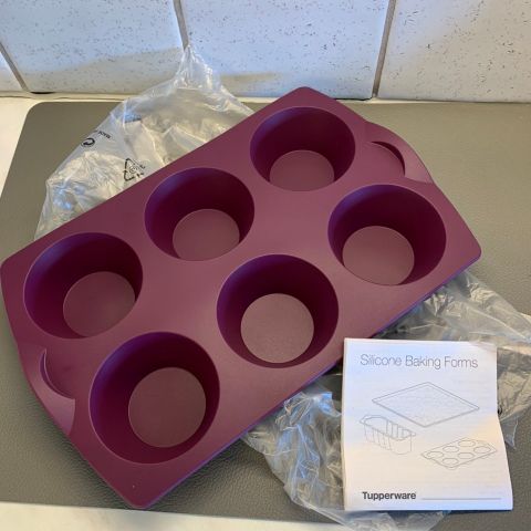 Tupperware Silikon Cupcakeform