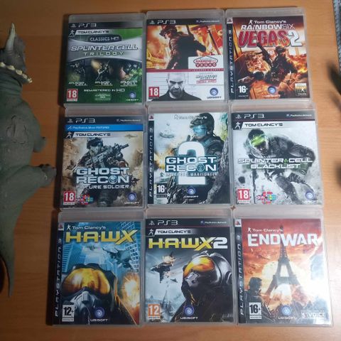 Tom Clancy spill PS3 fra Sams Salg