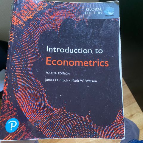 Introduction to econmetrics- James H.Stock og Mark W.Watson- Fourth edition