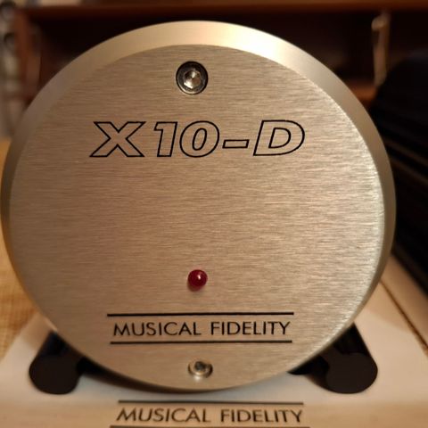 Musical fielity x10d og xdac selges