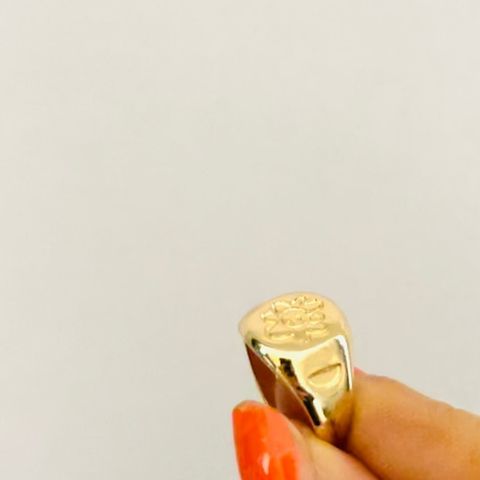 Camilla Harket ring, m/l, KUPP!