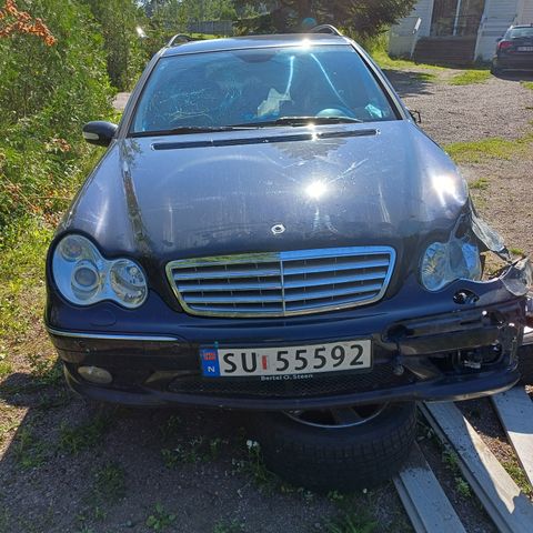 Mercedes C klasse. 220 CDI /DELEBIL. Deler mercedes. Kun deler