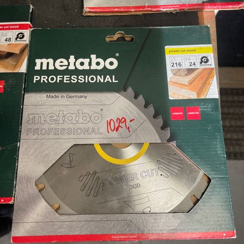 Metabo Professional sagblad 216 x 30 x 2,4