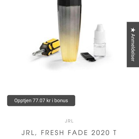 Jrl freshfade 2020t trimmer