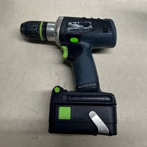 Festool DRC 18/4 Quadrive m batteri