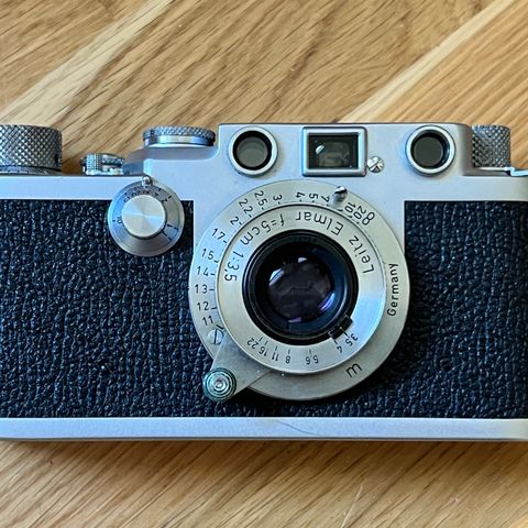 Leica IIIf med 5cm f3,5