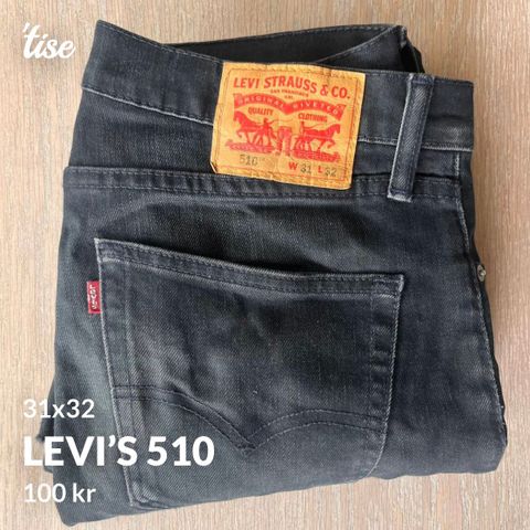 Levi’s 510 31x32