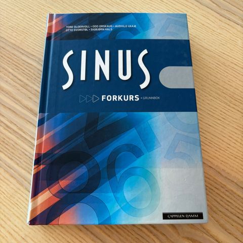 Sinus Forkurs Grunnbok - som ny