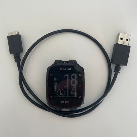 Polar M430 + lader (selges uten reim)