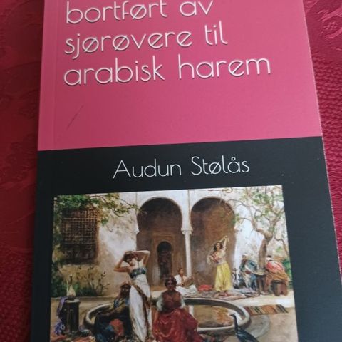 Islandsk husmor bortført av sjørøvere til arabisk harem  Bok av Audun Stølås