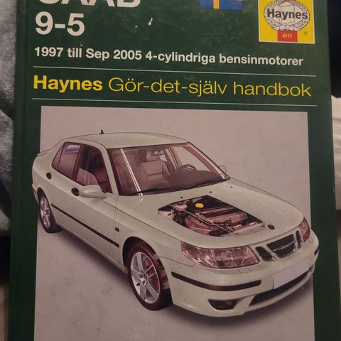 Saab 9-5 (1997 - 2005) Haynes Repair Manual (svenske utgava)