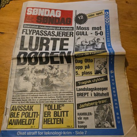 Søndag søndag - 12.juni 1987