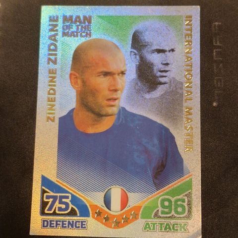 Zinedine Zidane International Master Man of the Match WC 2010