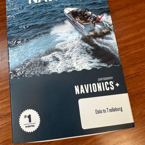 Navionics + kartbrikke (Oslo - Trelleborg), juli 2025