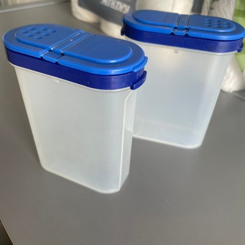 Tupperware sukker/salt