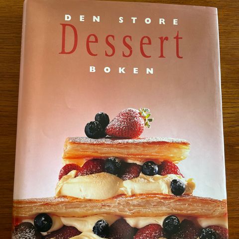 Kokebok, Den Store Dessertboken