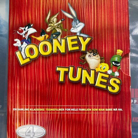 LOONEY TUNES DVD BOKS MED NORSK TEKST