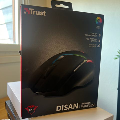 Ny Trust GXT 161 Disan Wireless Gaming Mus