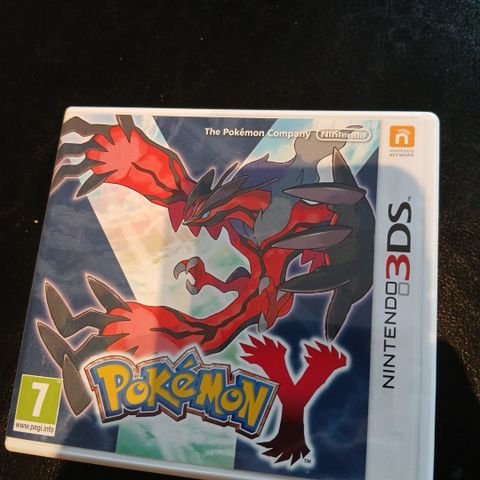Pokemon Y for 3DS selges