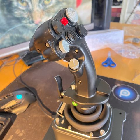 WINWING ORION 2 + F16EX GRIP + THRUSTMASTER TCA AIRBUS THROTTLE