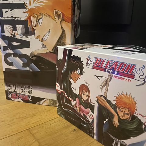 Bleach Manga Box set 1&2 LES besk.
