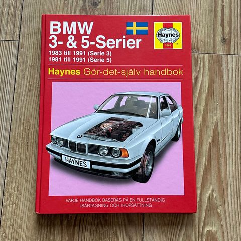 BMW 3- & 5- Serier (Haynes, Gjør det selv bok) Svensk utgave