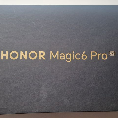 Honor magic 6 pro 512GB| 12GB svart special edition