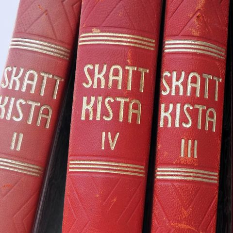 Konversasjonsleksikonet Skattkista fra 1951-53